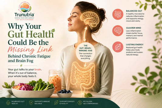 Your Gut Health Could Be the Missing Link Behind Chronic Fatigue and Brain Fog