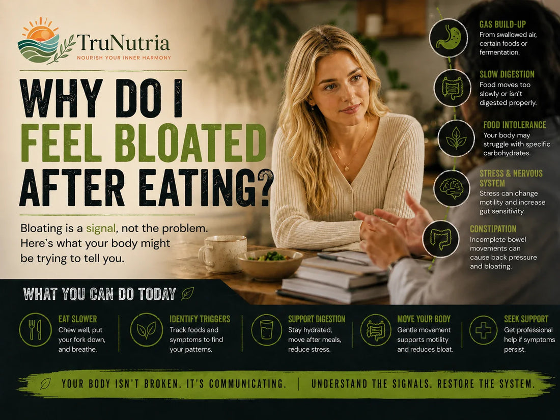 Why Do I Feel Bloated After Eating?